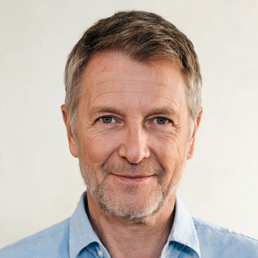 Aktiv man 55+ i svensk natur
